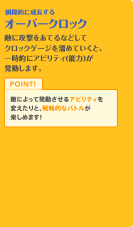 瞬間的に成長するオーバークロック