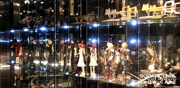 SQUARE ENIX CHARACTER GOODS SHOP SHOW CASE
